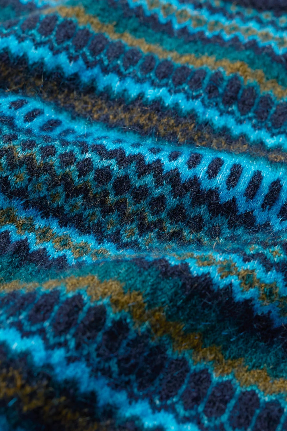 Seasalt Cornwall - Annik Fair Isle Vest - Modernist Cyan Multi