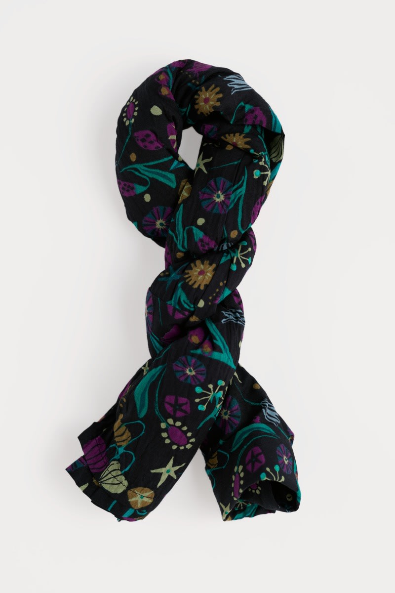 Seasalt Cornwall - Larissa Shirt - Illuminated Garden Onyx