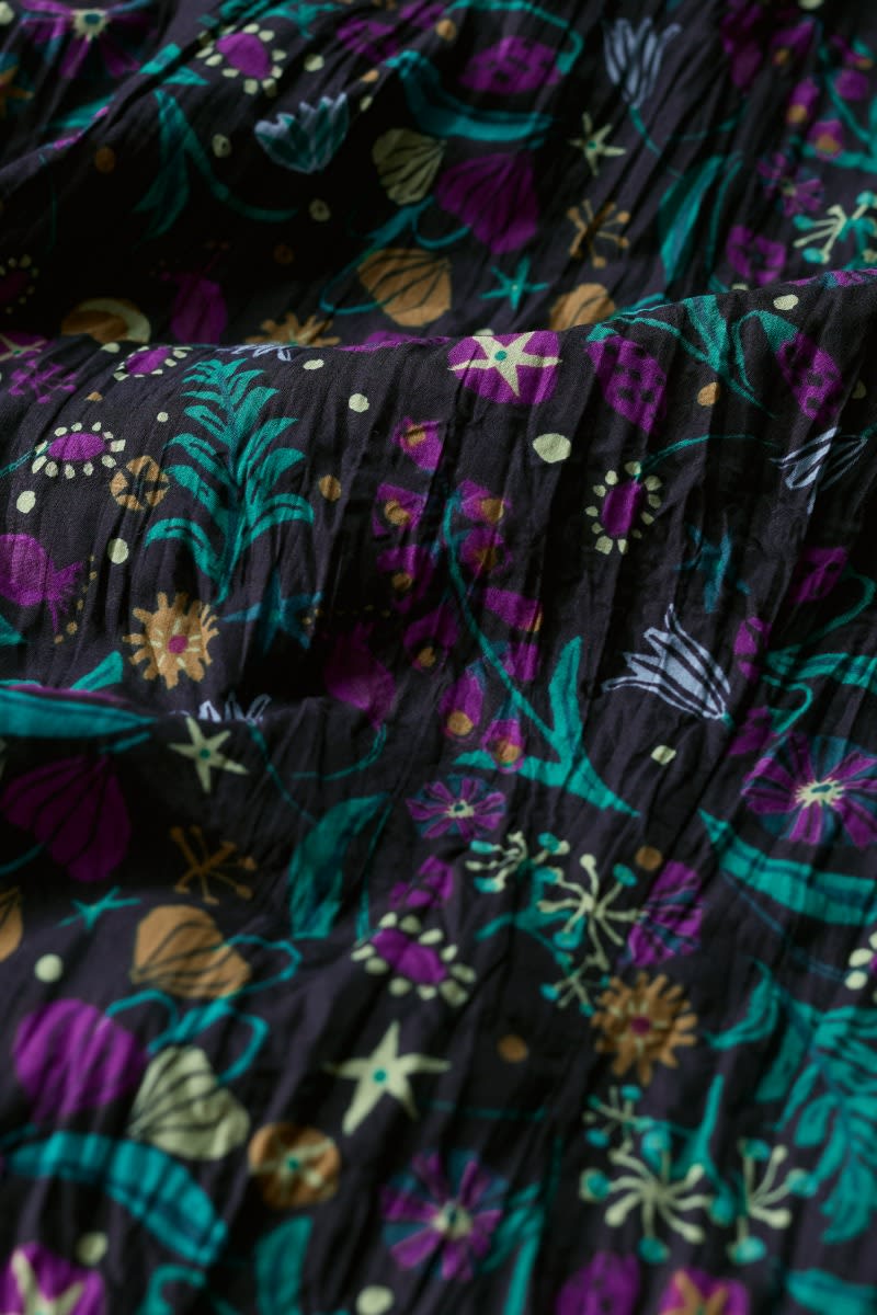 Seasalt Cornwall - Larissa Shirt - Illuminated Garden Onyx