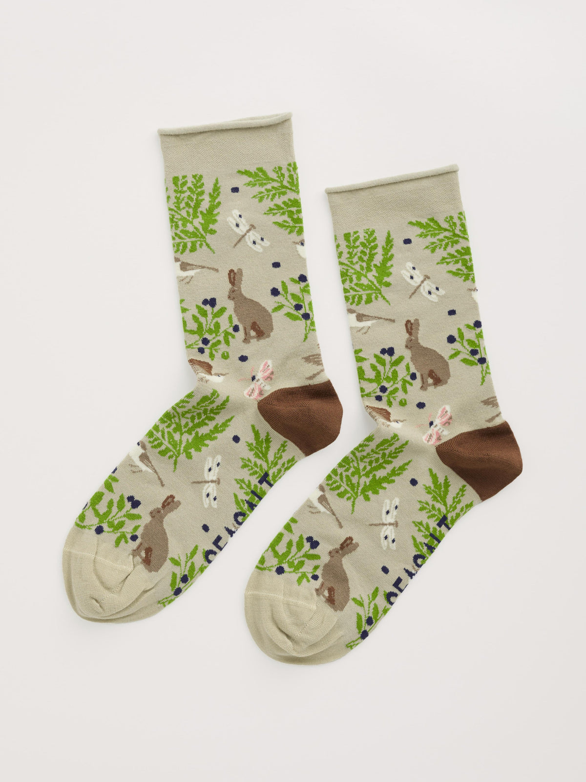 Seasalt Cornwall - Womens Arty Socks - Fern Hare Aran