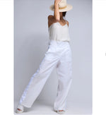 Dref_By_D ‘St Tropez’ Linen Pant - Black - LAST -  Size S (best fits size 10)