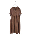 Montaigne ‘Vianne’ Linen Dress Pleats And Side Pockets - Various Colours