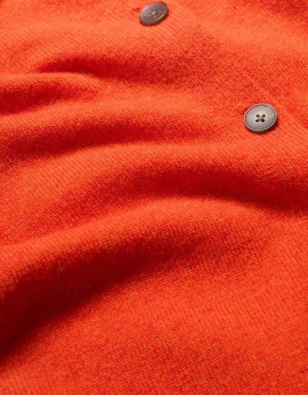 Seasalt Cornwall - Tern Tide Merino Blend Cardigan - Mandarin