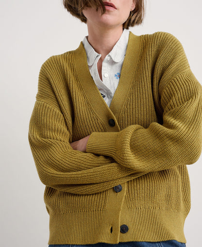 Seasalt Cornwall - Winding Creek Cardigan - Pear