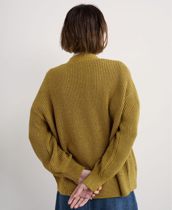 Seasalt Cornwall - Winding Creek Cardigan - Pear