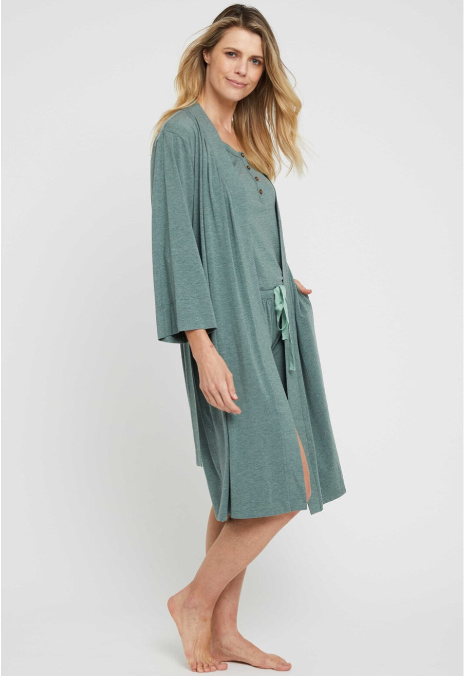 Bamboo Body Sleepwear Robe PJ - Various Colours