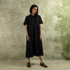 Montaigne ‘Vianne’ Linen Dress Pleats And Side Pockets - Various Colours