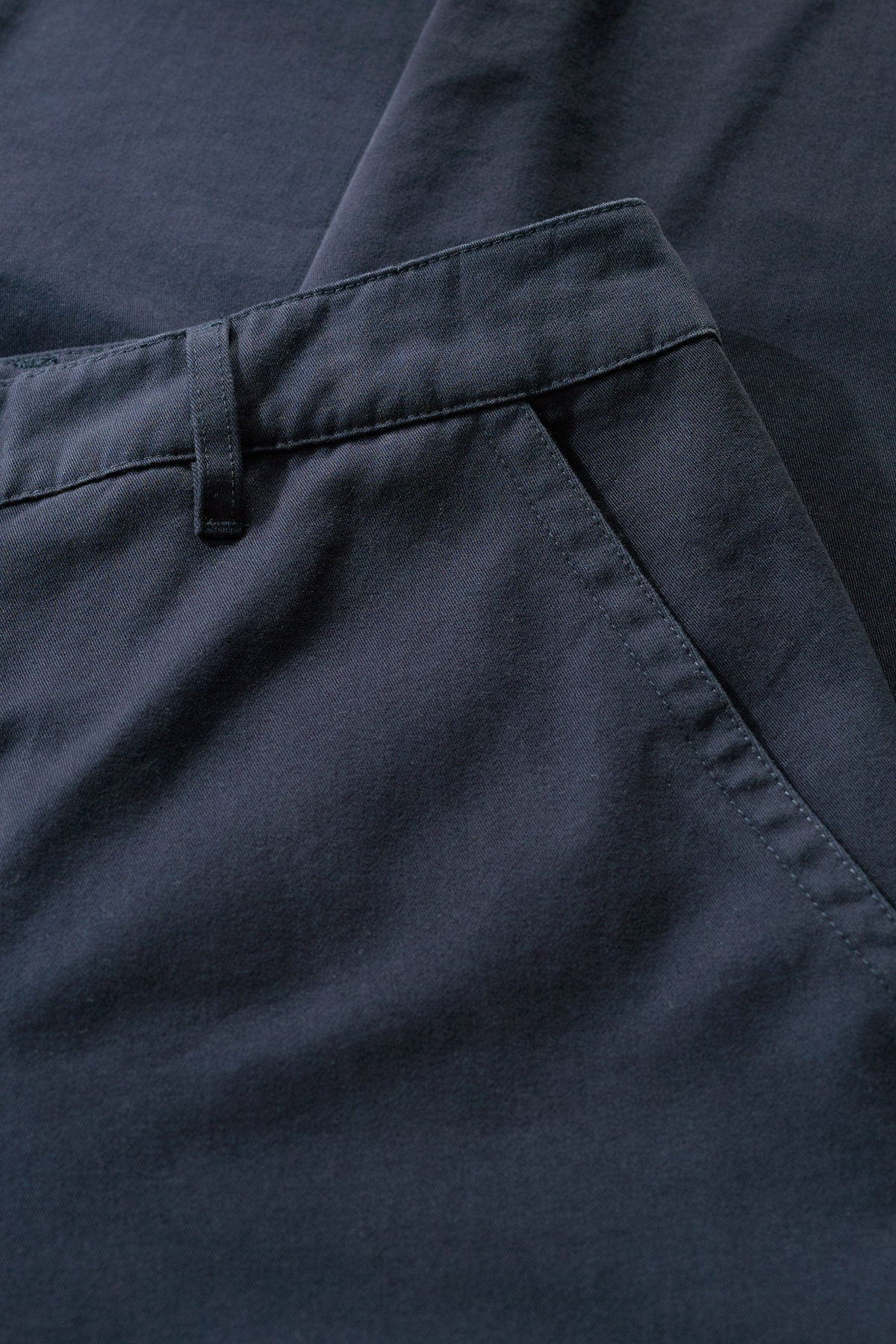 Seasalt Cornwall - Mor Path Organic Cotton Tapered Trousers - Meritime