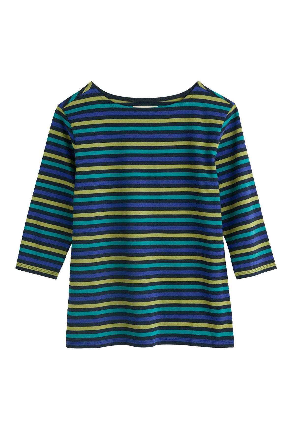 Seasalt Cornwall - Sailor Top in GOTS-Certified Organic Cotton Jersey - Tri Mini Cornish Emulsion - LAST - Size 8