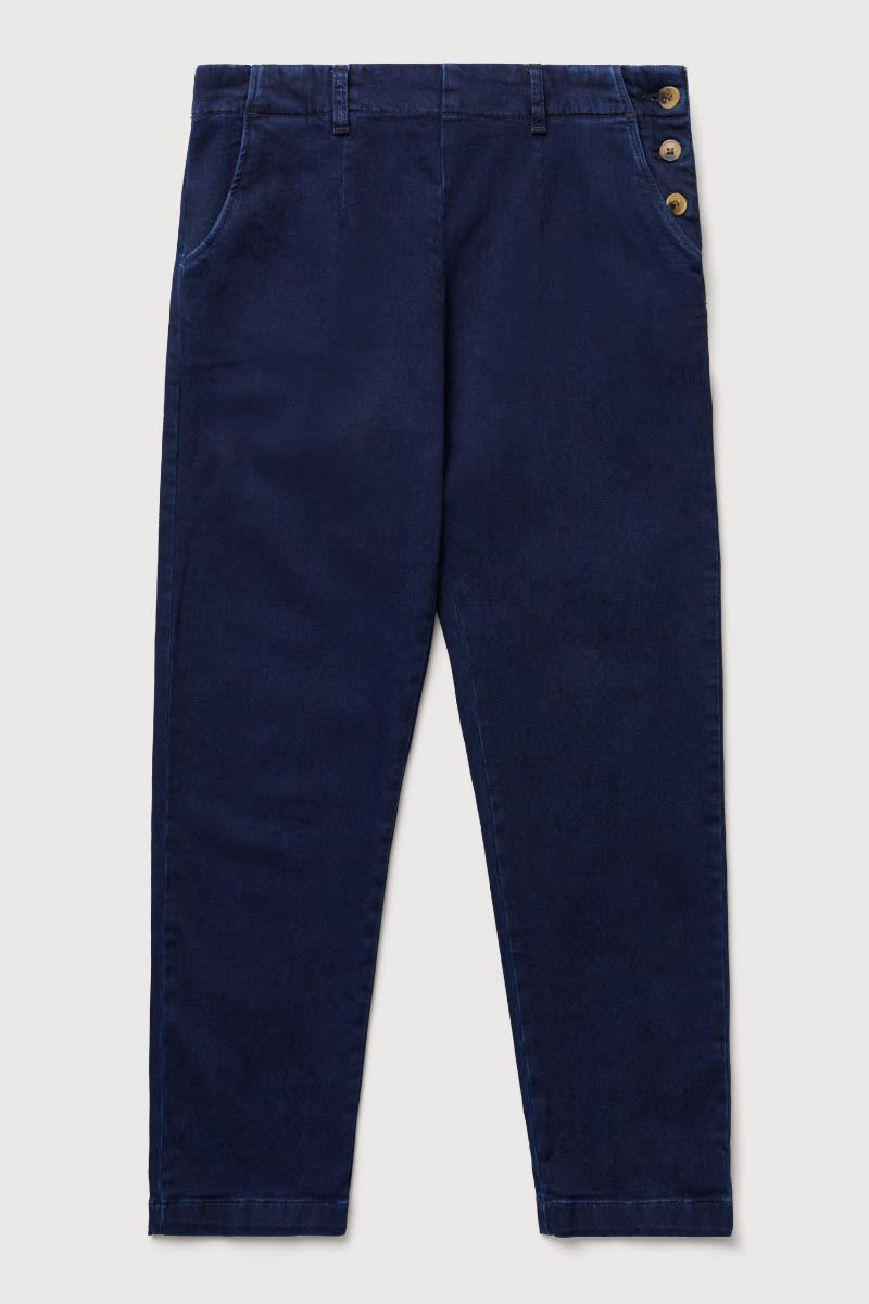 Seasalt Cornwall - Waterdance Denim Trouser - Dark Indigo Wash