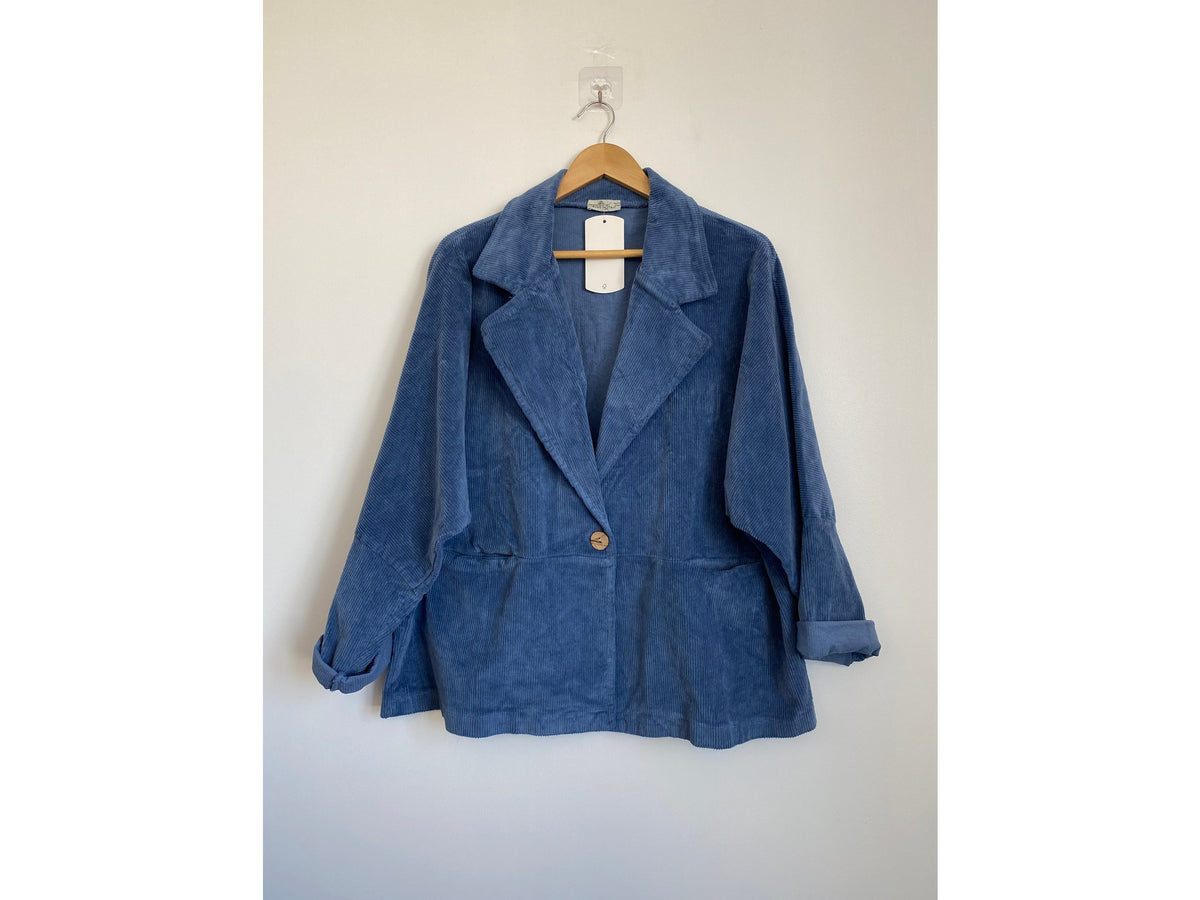 Rebels - Italian Oversized Corduroy Blazer/Jacket - Various Sizes