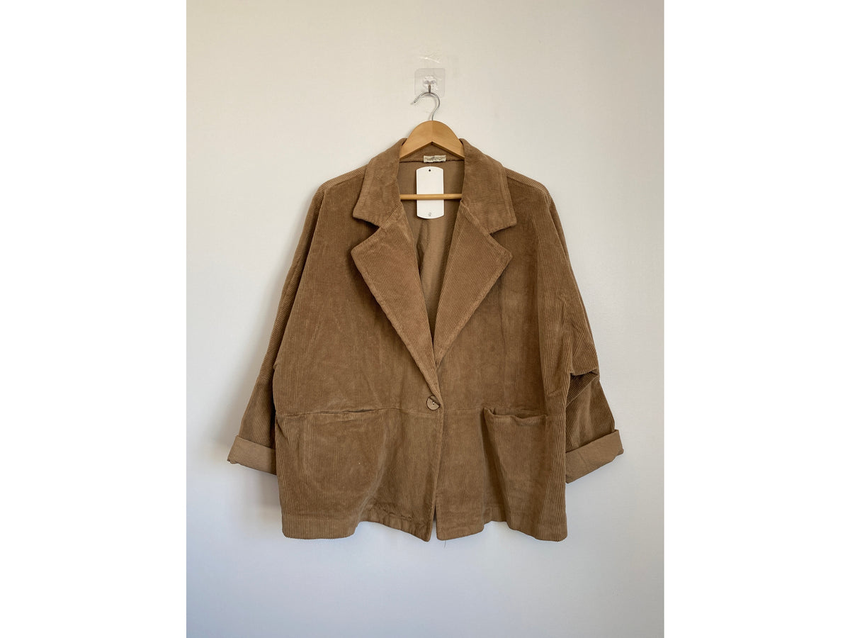 Rebels - Italian Oversized Corduroy Blazer/Jacket - Various Sizes