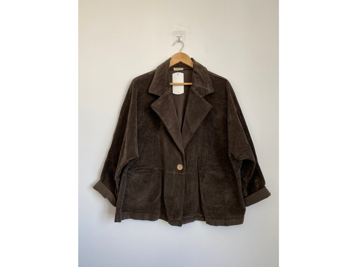 Rebels - Italian Oversized Corduroy Blazer/Jacket - Various Sizes