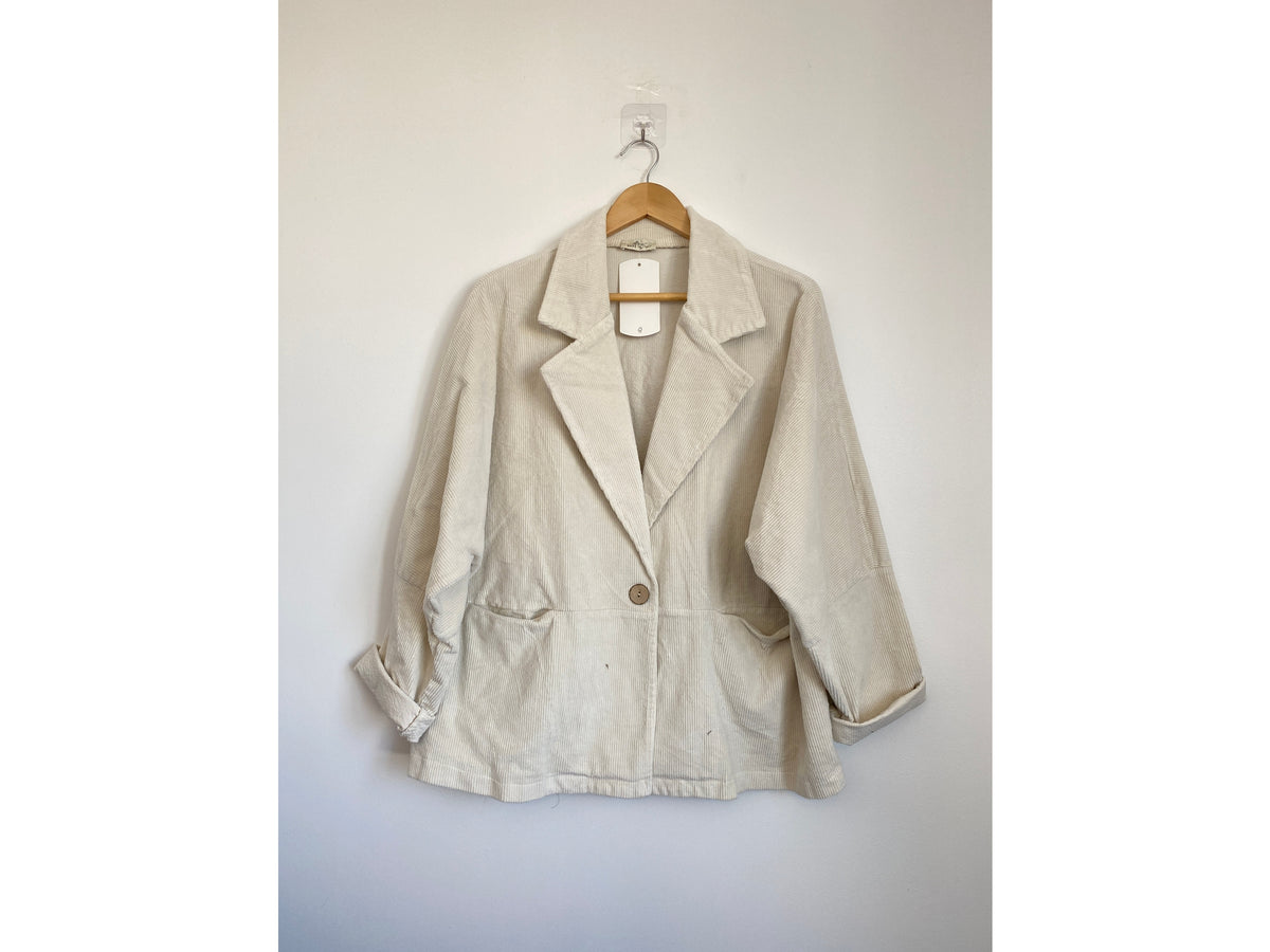 Rebels - Italian Oversized Corduroy Blazer/Jacket - Various Sizes