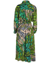 Olga De Polga ‘Vivant Parisian’ Midi Wrap Dress - Green