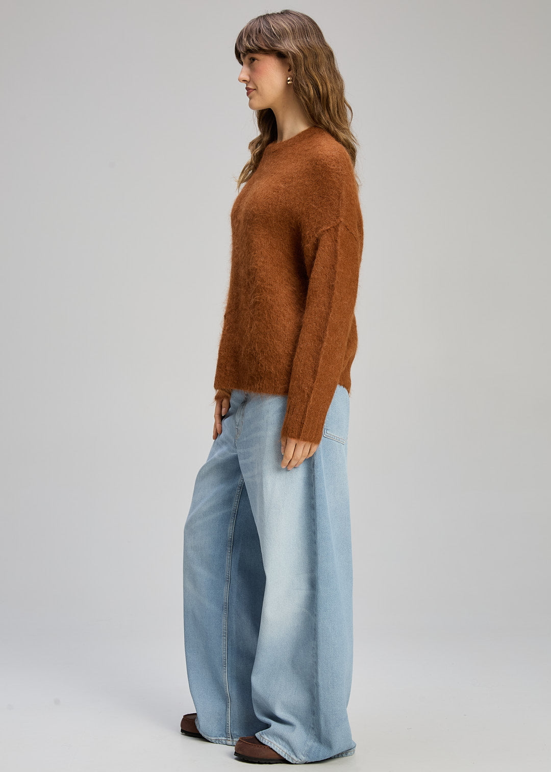 Zaket & Plover - Alpaca Jumper - Toffee