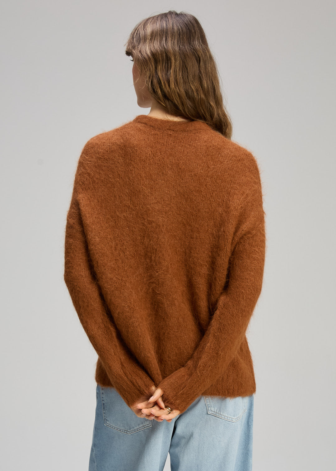 Zaket & Plover - Alpaca Jumper - Toffee