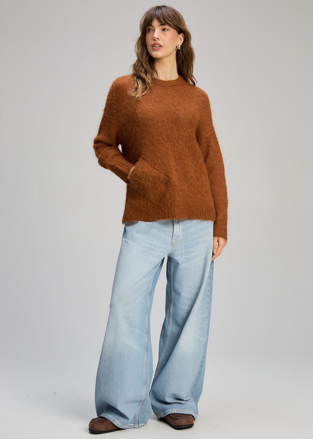 Zaket & Plover - Alpaca Jumper - Toffee