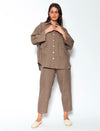 Blueberry Italia Oversized Boyfriend Shirt - Various Colours