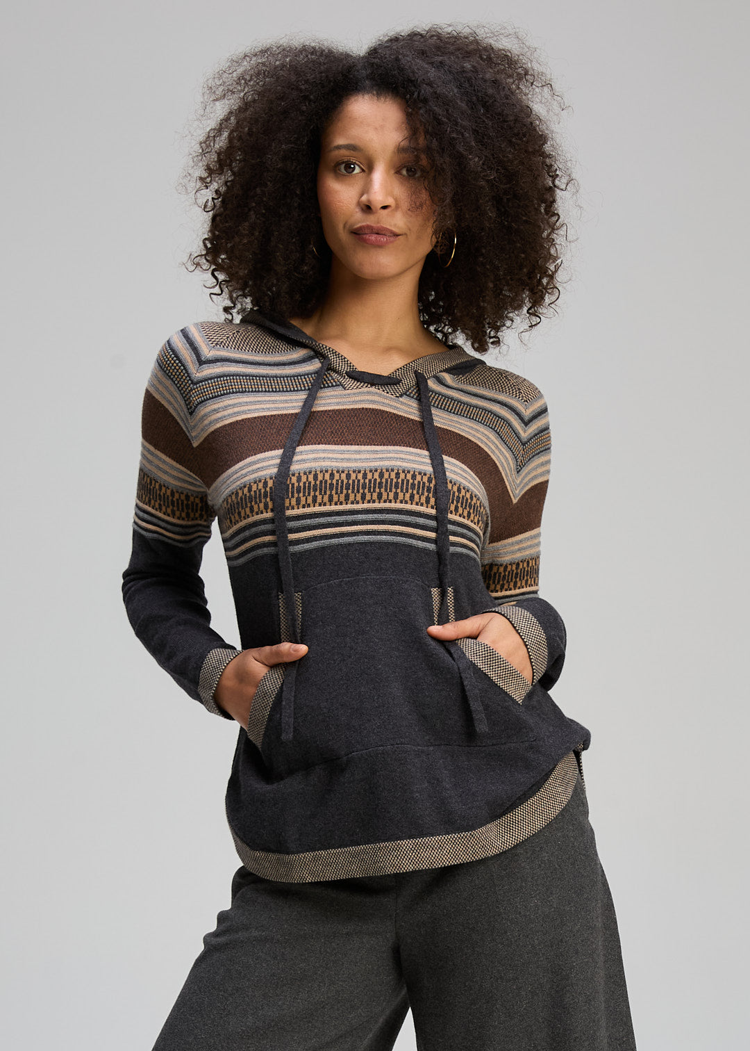 Zaket & Plover - Apres Hoodie Jumper - Charcoal