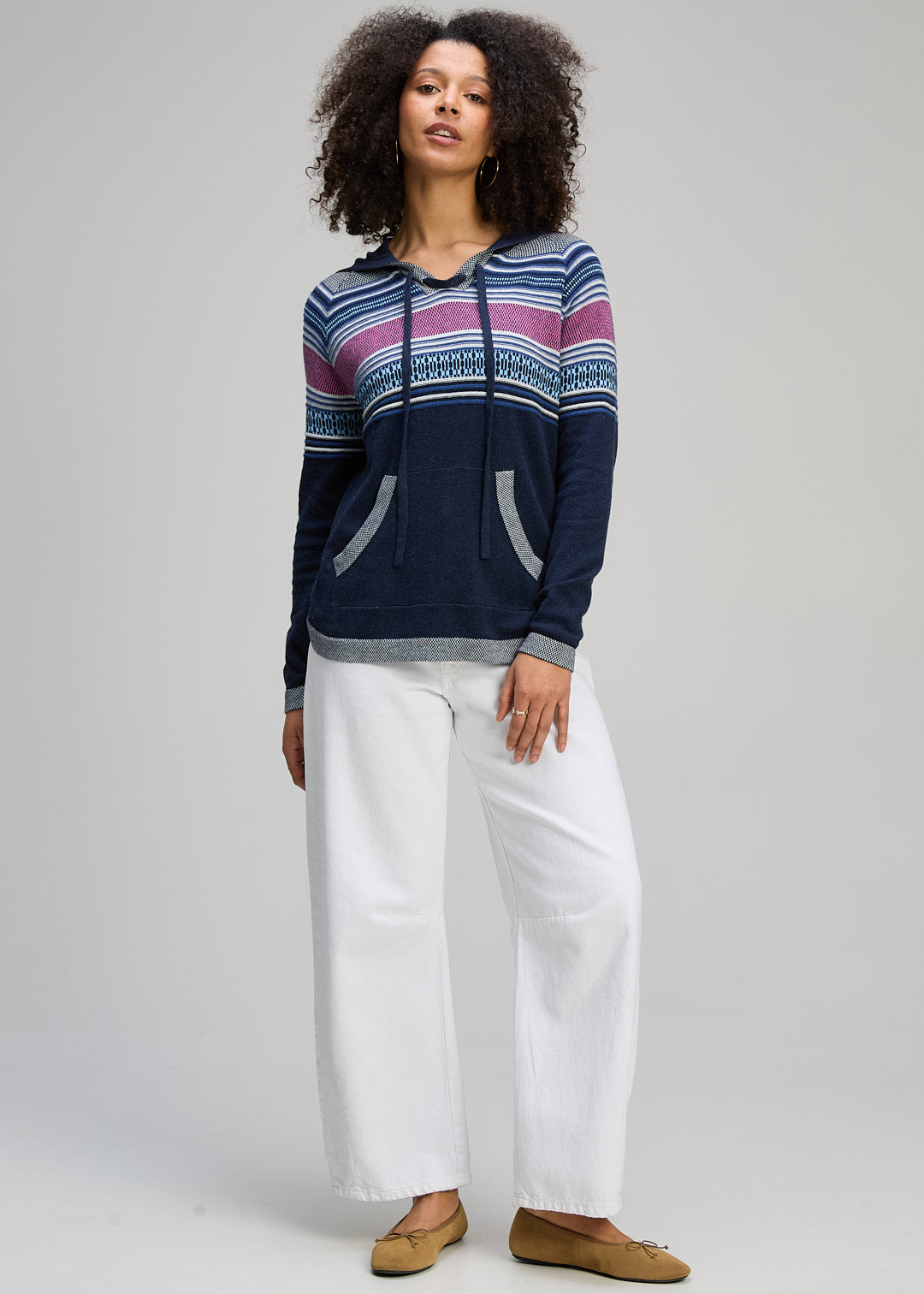 Zaket & Plover - Apres Hoodie Jumper - DK Denim