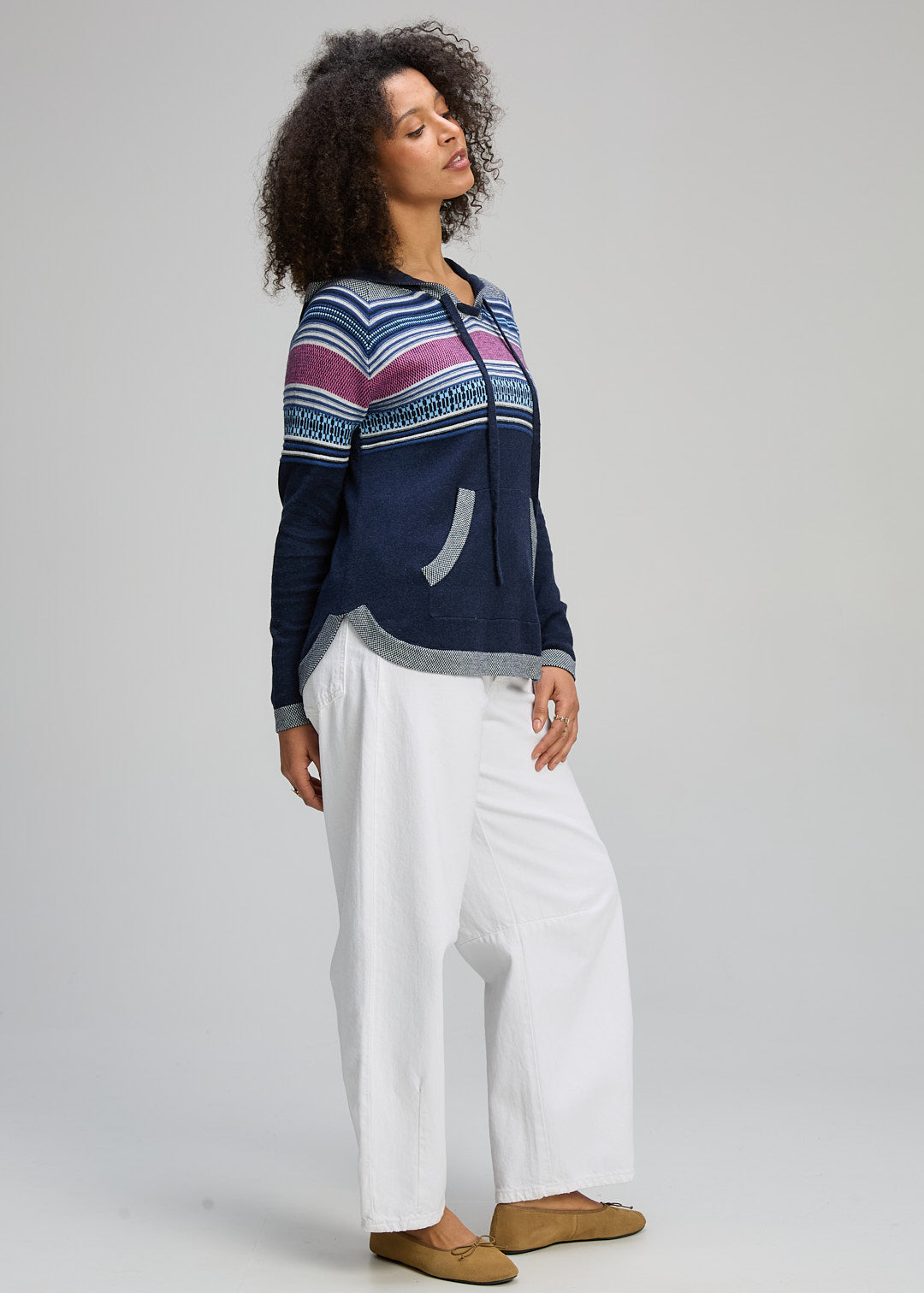 Zaket & Plover - Apres Hoodie Jumper - DK Denim