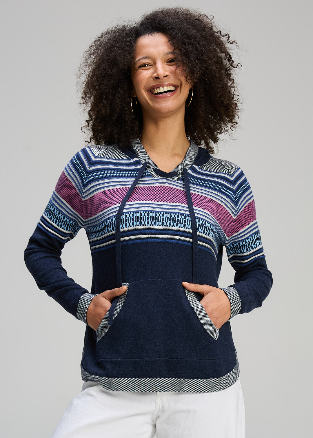 Zaket & Plover - Apres Hoodie Jumper - DK Denim