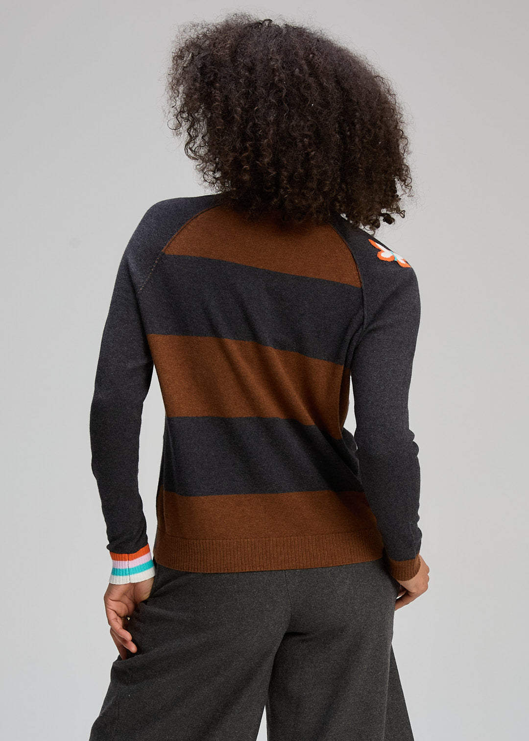 Zaket & Plover - Good Energy Cardi - Charcoal