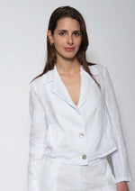 Blueberry Italia Embroidered Linen Jacket - Various Colours