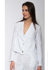 Blueberry Italia Embroidered Linen Jacket - Various Colours