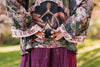 ‘Make A Wish’ Pixie Duster Cropped Kimono W Wishbone Dandelion