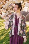 ‘Make A Wish’ Pixie Duster Cropped Kimono W Wishbone Dandelion