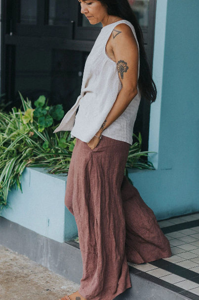 Montaigne - Roland - French Linen Pants - Various Colours