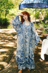 Let the Light in Opera Duster Kimono Robe w/ Delft