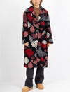 ‘Karen’ Embroidered Boiled Wool Coat PLUS Size - Various Colours