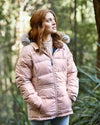 Rainbird ‘Elara’ Women's Urban Puffer - Rose Blush