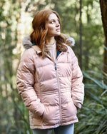 Rainbird ‘Elara’ Women's Urban Puffer - Rose Blush