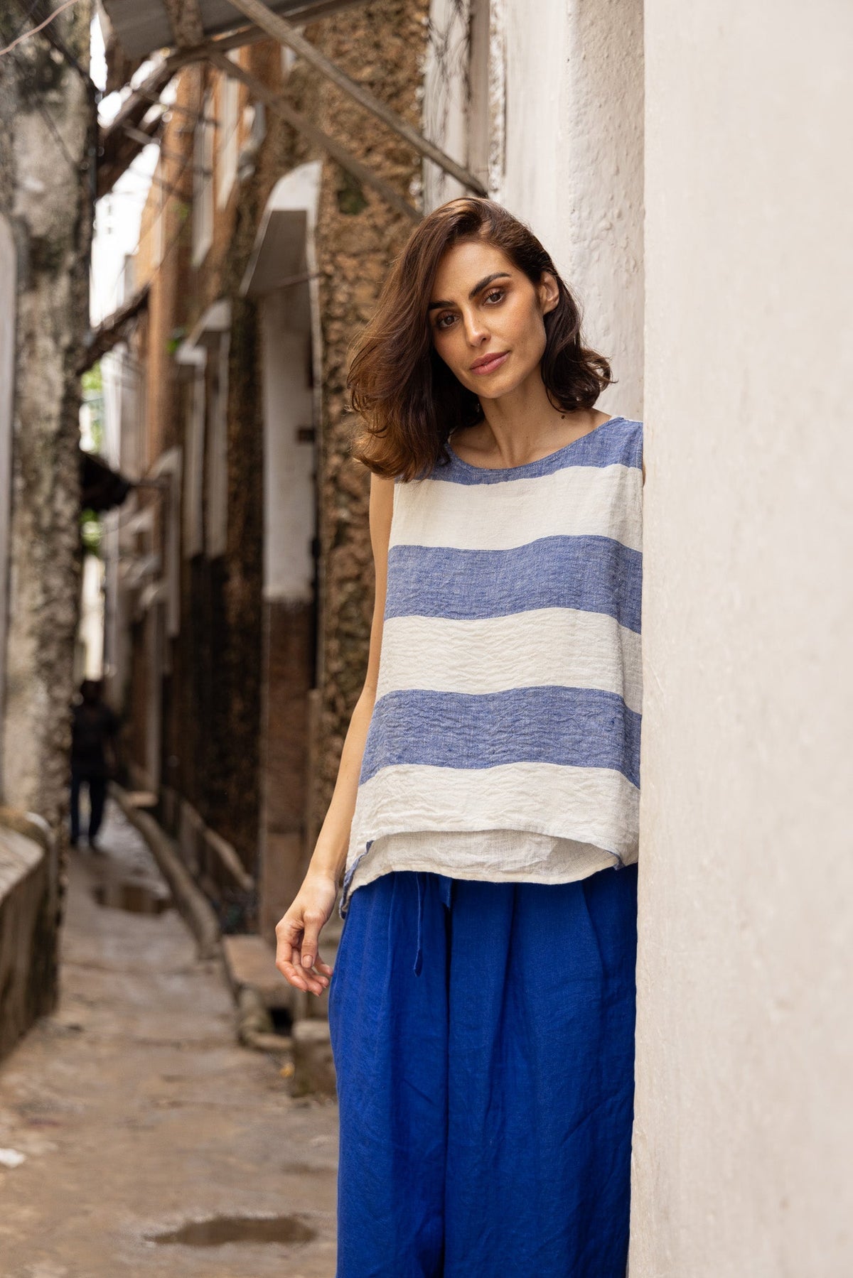 Meg By Design - Tagi - Linen Top - Various Colours