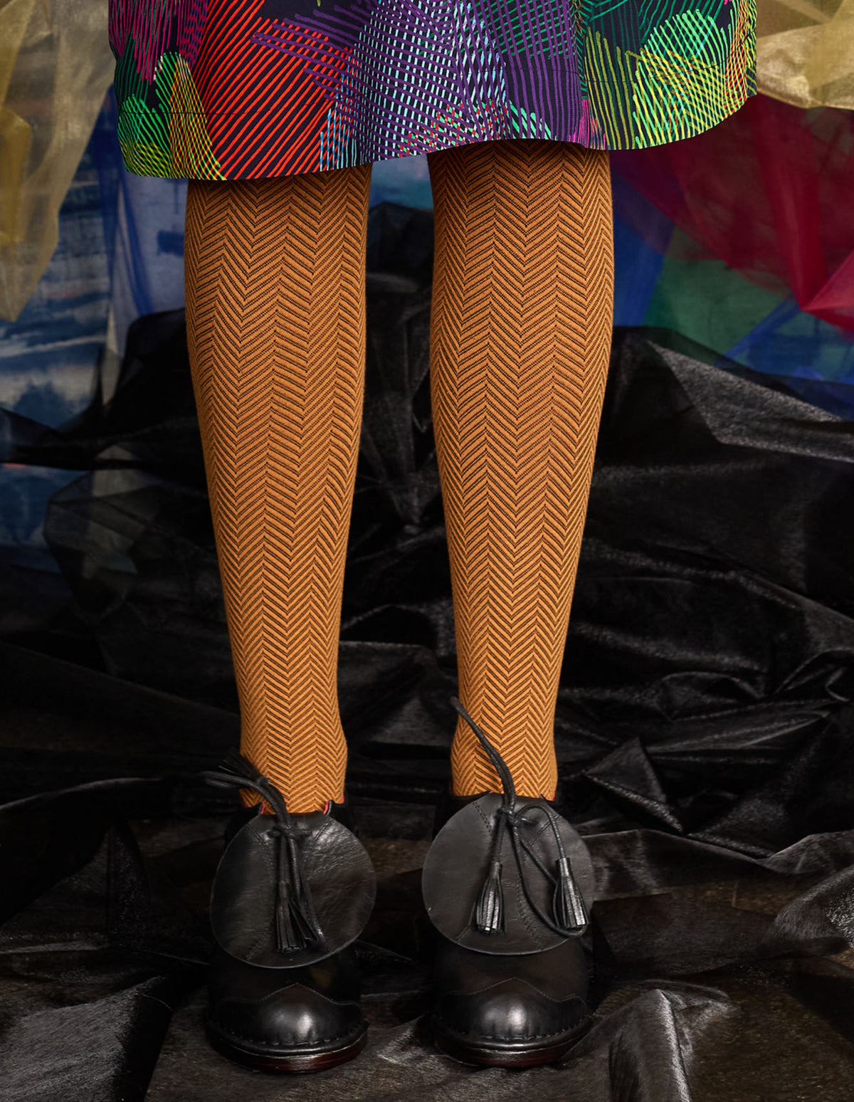 Tightology ‘Weave‘ Organic Cotton Tights - Various Colours