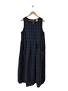 Montaigne ‘Sartene’ Winter Weight Tartan French Linen Dress