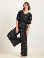 State Of Embrace Medusa Linen Palazzo Pants- Various Colours