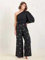 State Of Embrace Medusa Linen Palazzo Pants- Various Colours