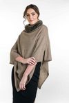 Koru PossumMerino Silk Fur Trim Poncho - Various Colours