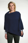 Koru Possum Merino Silk Two Way Poncho - Various Colours