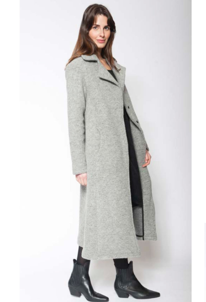 Blueberry Italia Boiled Wool Coat - Various colours