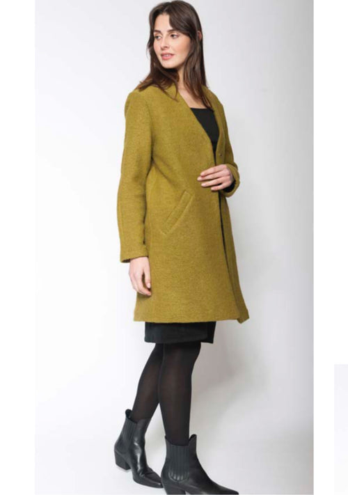 Blueberry Italia Boiled Wool Coat - Various Colours