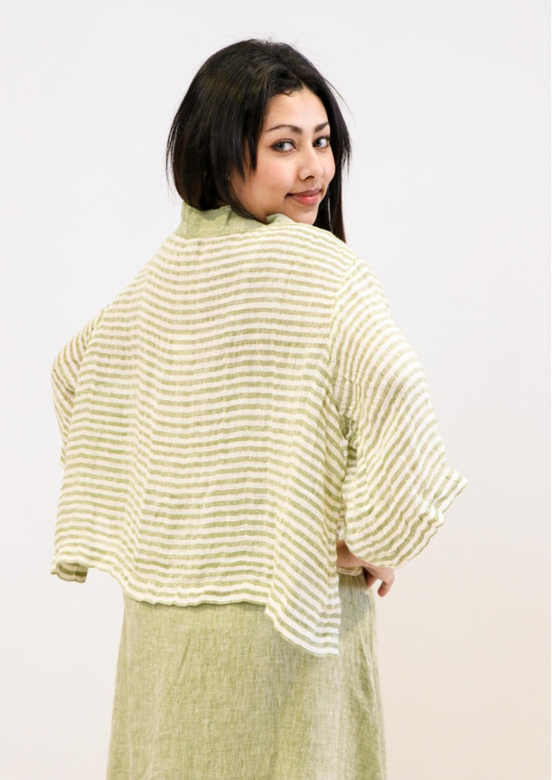 Rustic Linen ‘Chloe’ Jacket - Various Colours