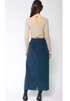 Blueberry Italia Velvet Cord Long Skirt - Various Colours