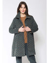 Blueberry Italia Spotted Velvet Cord Coat - Various Colours