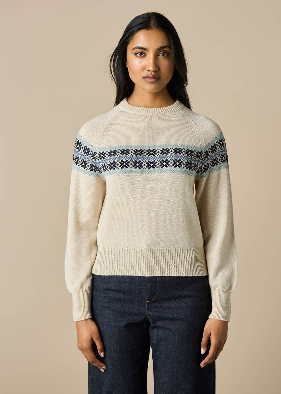 UIMI - Heidi Isle - Australian Merino Wool Jumper - Antique
